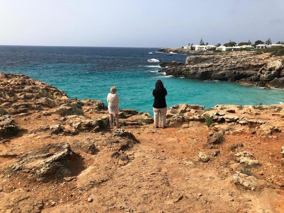 La Calma Espectacular Villa Con Jardin Y Piscina En Menorca S'Algar Bagian luar foto