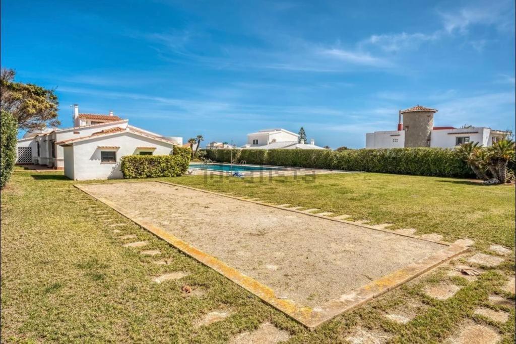 La Calma Espectacular Villa Con Jardin Y Piscina En Menorca S'Algar Bagian luar foto