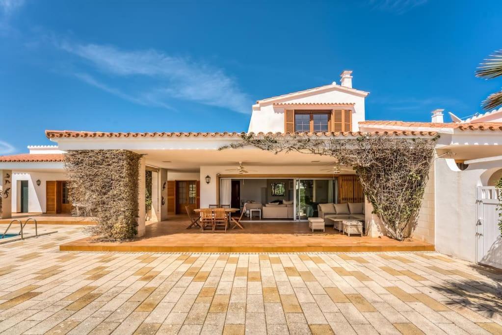 La Calma Espectacular Villa Con Jardin Y Piscina En Menorca S'Algar Bagian luar foto