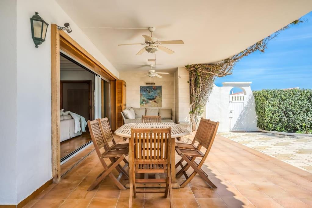 La Calma Espectacular Villa Con Jardin Y Piscina En Menorca S'Algar Bagian luar foto