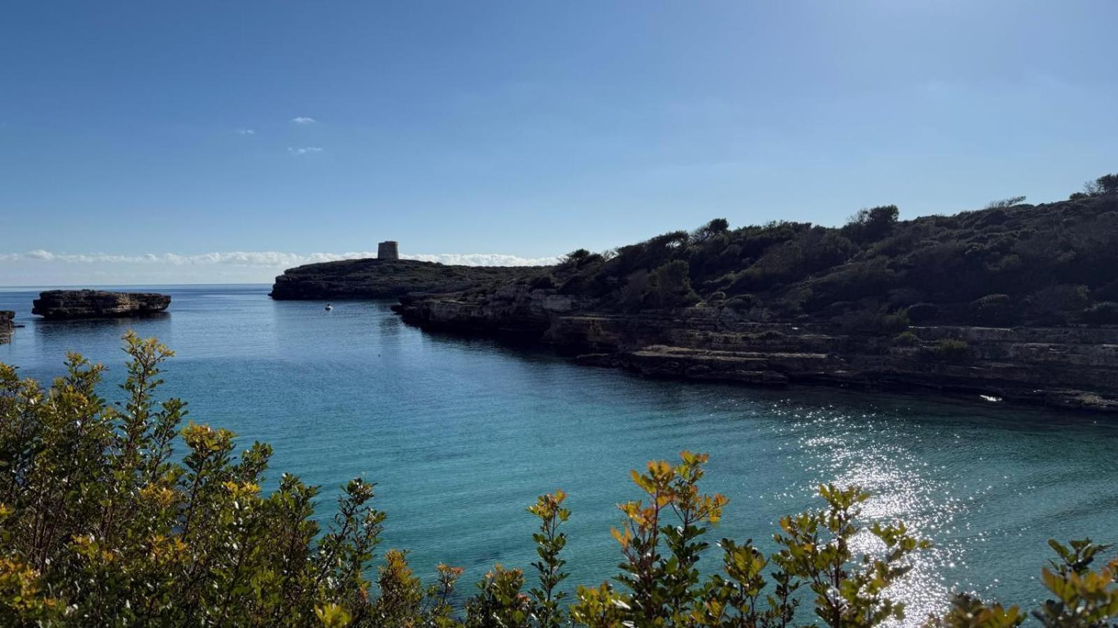 La Calma Espectacular Villa Con Jardin Y Piscina En Menorca S'Algar Bagian luar foto